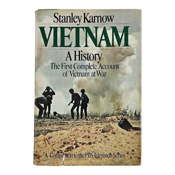 Vietnam A History by Stanley Karnow Viking Press 1983 Hardcover Dust Jacket - Picture 1 of 13